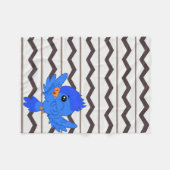 フリースブランケットのベビー、76.2 cm X 101.6 cm フリースブランケット (正面(横))