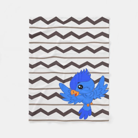 フリースブランケットのベビー、76.2 cm X 101.6 cm フリースブランケット (正面)