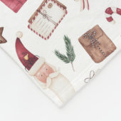 フリースブランケットクリスマスパターン フリースブランケット (角)