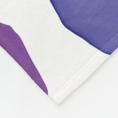 フリースブランケット大理石スタイルデザイン。 フリースブランケット (角)