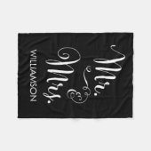 フリースブランケット夫妻 フリースブランケット (正面(横))