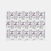 フリースブランケット (正面(横))