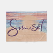 フリースブランケット (正面(横))