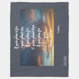 フリースブランケット