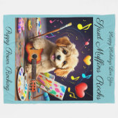 フリースブランケット (正面(横))