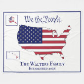 フリースブランケット (正面(横))