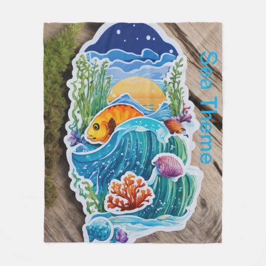 フリースブランケット (正面)