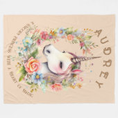 フリースブランケット (正面(横))