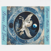 フリースブランケット (正面(横))