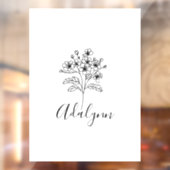 フリースブランケット ウィンドウサイン (シート2)