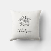 フリースブランケット クッション (裏面)