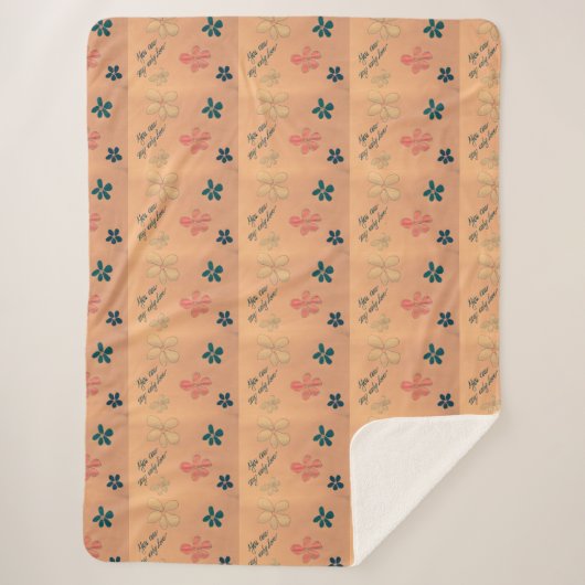 フリースブランケット シェルパブランケット (正面)