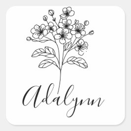 フリースブランケット スクエアシール