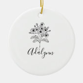 フリースブランケット セラミックオーナメント (正面)