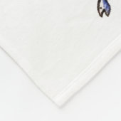 フリースブランケット(ドードル – 手書き) フリースブランケット (角)