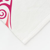 フリースブランケット-ハートデザイン2 フリースブランケット (角)