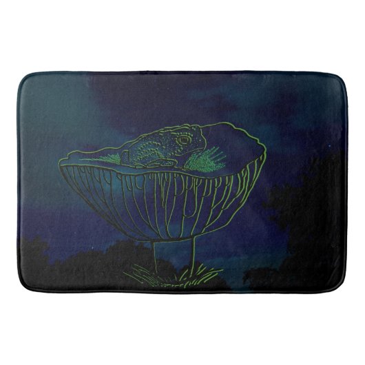 フリースブランケット バスマット (正面)