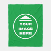フリースブランケット- パーソナライズされた – イメージの追加/文字 フリースブランケット (正面)