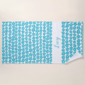 フリースブランケット ビーチタオル (正面)