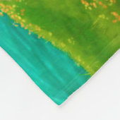 フリースブランケット、ファンタジー美しい海の人魚 フリースブランケット (角)