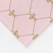 フリースブランケット、ベビーシャワー、女の赤ちゃん、王女、 フリースブランケット (角)