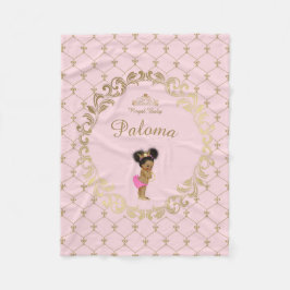 フリースブランケット、ベビーシャワー、女の赤ちゃん、王女、 フリースブランケット