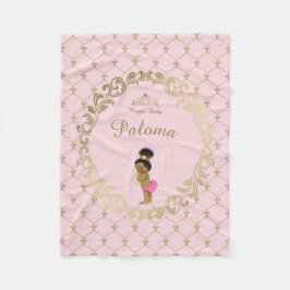 フリースブランケット、ベビーシャワー、女の赤ちゃん、王女、 フリースブランケット