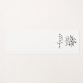 フリースブランケット ヨガマット (正面(横))