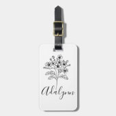 フリースブランケット ラゲッジタグ (正面縦)