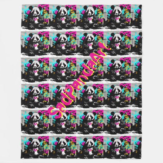 フリースブランケット、大60インチx 80インチ フリースブランケット (正面)