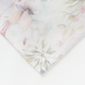 フリースブランケット、花草地 フリースブランケット (角)