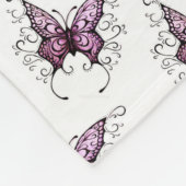 フリースブランケット/蝶 フリースブランケット (角)