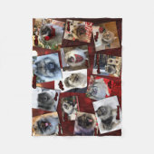 フリースブランケット- 2月 フリースブランケット (正面)