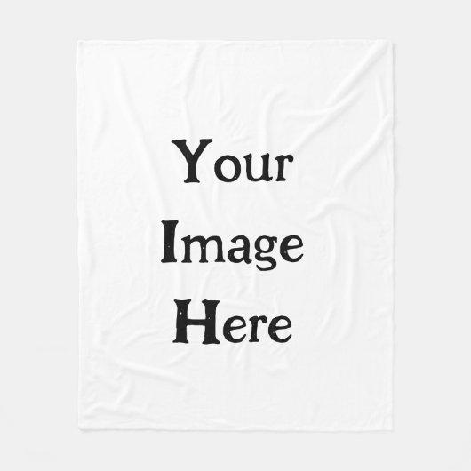 フリースブランケット(280g) – 両面パネル フリースブランケット (正面)