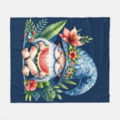 フリースブランケット, 50"x60" フリースブランケット (正面(横))