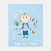 フリースブランケット, 50"x60" フリースブランケット (正面)