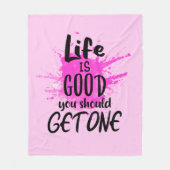 フリースブランケット, 50"x60" フリースブランケット (正面)