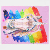 フリースブランケット, 60"x80" フリースブランケット (正面(横))