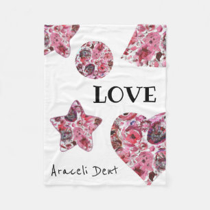 フリースブランケット、76.2 cm x 101.6 cm赤 フリースブランケット