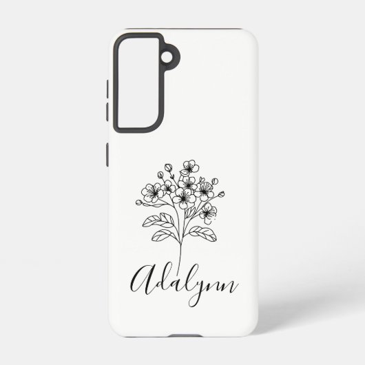 フリースブランケット SAMSUNG GALAXYケース (裏面)