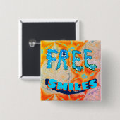 フリースマイル – アイスファイアブライトカラフル 缶バッジ (正面&裏面)