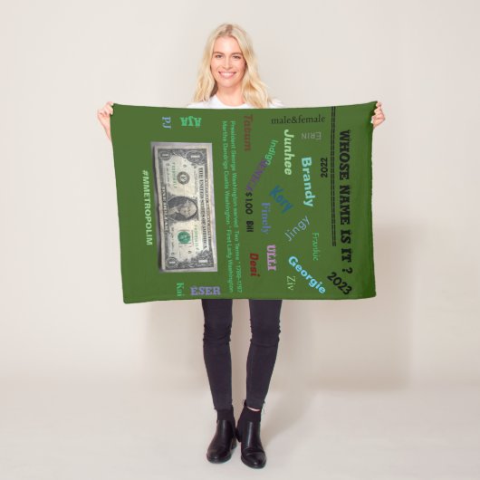 フリースユニセックスベビーブランケット30X40インチ/mmetropolim フリースブランケット (インサイチュ)