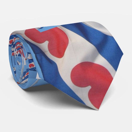 フリースラント州(Fryslan)の旗のタイ ネクタイ (ロール)