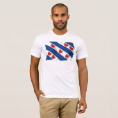 フリースラント旗シャツ Tシャツ (正面フル)