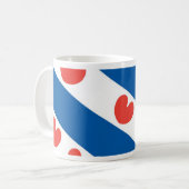 フリースランド国旗 コーヒーマグカップ (正面左)