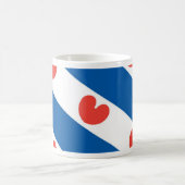 フリースランド国旗 コーヒーマグカップ (中央)