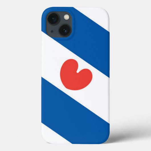 フリースランド国旗 Case-Mate iPhoneケース (裏面)