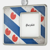 フリースランド シルバープレートフレームオーナメント (左)