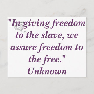 フリースレーブ ポストカード