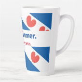 フリース人パパ カフェラテマグ (右)